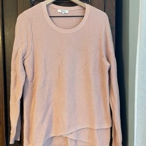 Madewell Blush Knit Sweater
